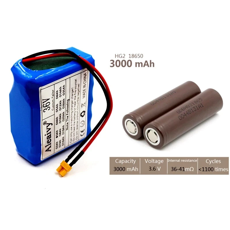 For M365 MIJIA Pro Scooter 36V 3Ah 10S1P 18650 Lithium ion Battery Pack Extended Range Charge And Discharge XT30 Plug +15A BMS
For M365 MIJIA Pro Scooter 36V 3Ah 10S1P 18650 Lithium ion Battery Pack Extended Range Charge And Discharge XT30 Plug +15A BMS