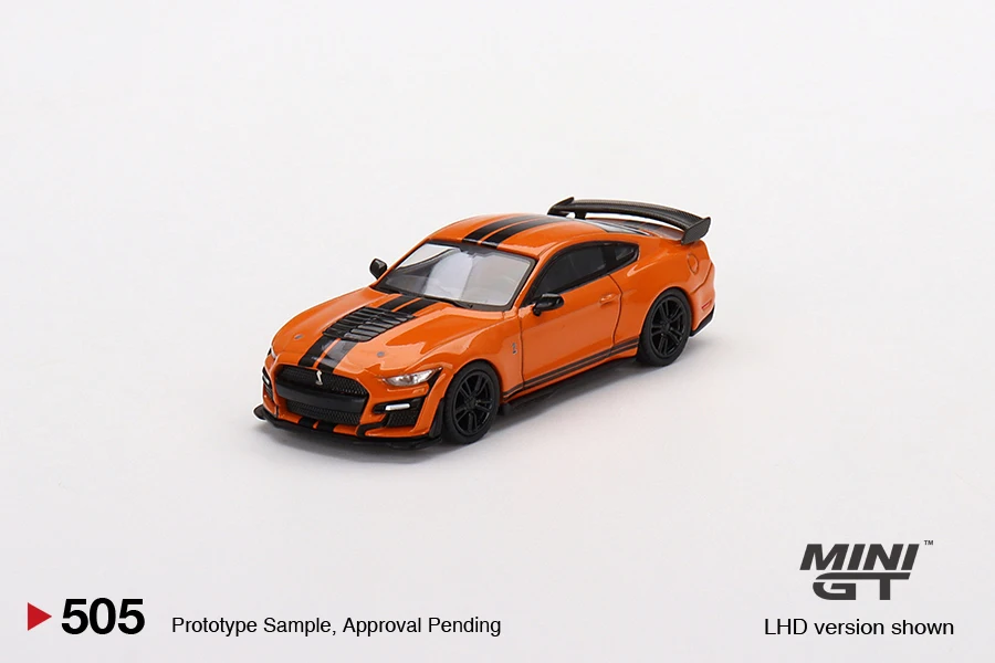 MINIGT 1:64 Ford Mustang Shelby GT500 Twister Orange LHD MGT00505-CH Car Model Boy Toy model
MINIGT 1:64 Ford Mustang Shelby GT500 Twister Orange LHD MGT00505-CH Car Model Boy Toy model