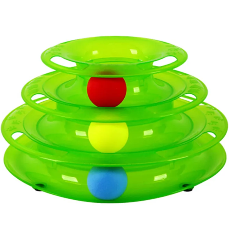 Funny Cat Pet Toys Cat Crazy Ball Disk Interactive Amusement Plate Play Disc Trilaminar Turntable Cat Toy
Funny Cat Pet Toys Cat Crazy Ball Disk Interactive Amusement Plate Play Disc Trilaminar Turntable Cat Toy