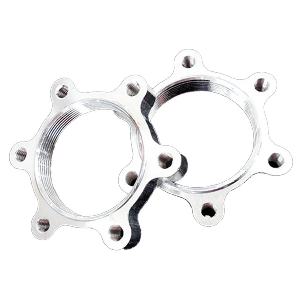Bike Bicycle Threaded Hubs Disc Brake Rotor 6 Bolt Adapter 44mm Flange 2pcs Road Mountain Bicycle Accessories Brake Equipments
Bike Bicycle Threaded Hubs Disc Brake Rotor 6 Bolt Adapter 44mm Flange 2pcs Road Mountain Bicycle Accessories Brake Equipments
