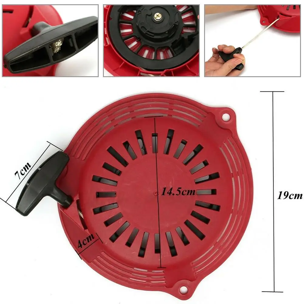 Pull Start Recoil Starter For GCV160 GCV135 GCV130 EN2000 HRU19R Lawn Mower Parts Accessories Starter Assembly Garden DIY Tool
Pull Start Recoil Starter For GCV160 GCV135 GCV130 EN2000 HRU19R Lawn Mower Parts Accessories Starter Assembly Garden DIY Tool