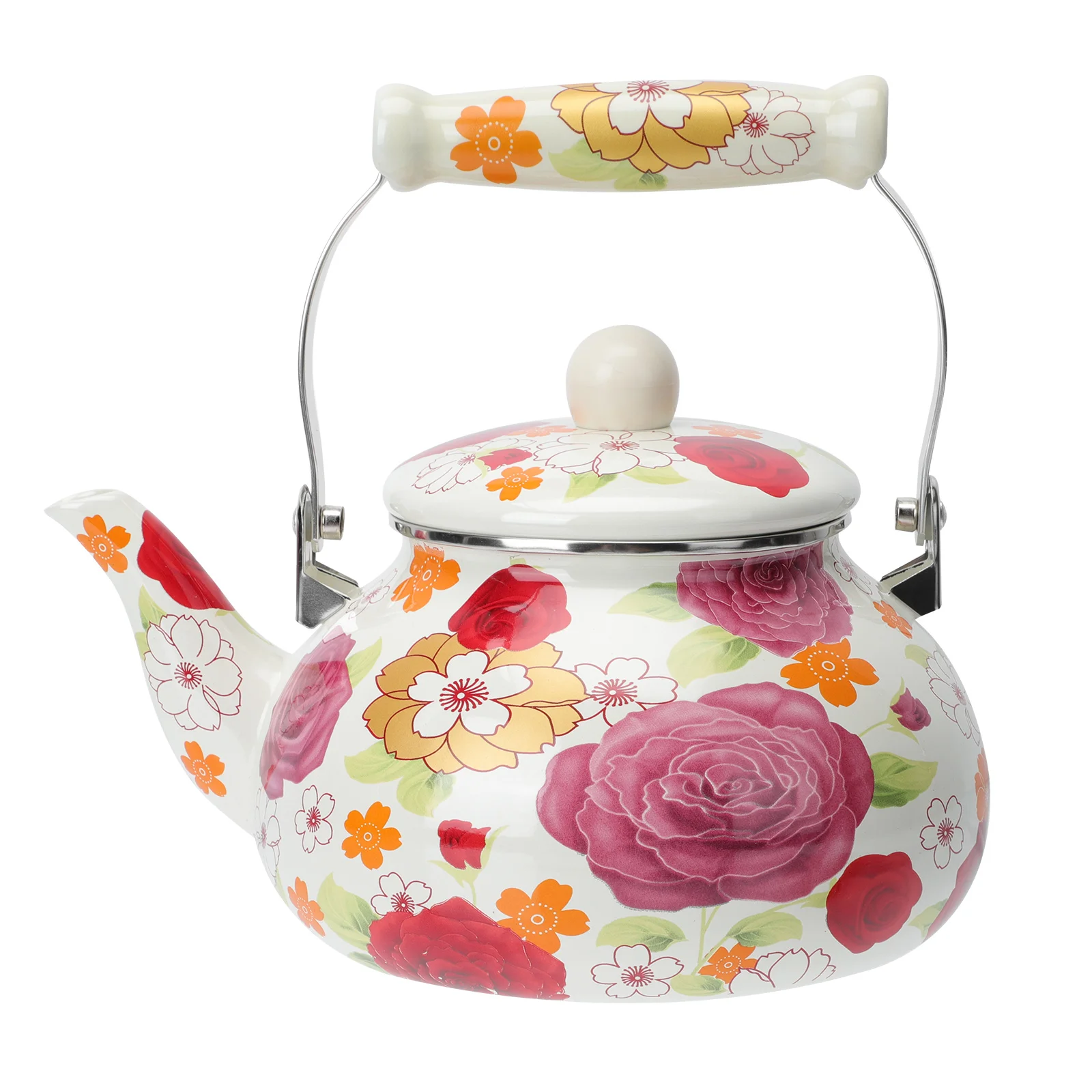 Kettle Tea Enamel Topstove Stovetop Water Pot Pots Kettles Boiler Small Porcelain Whistling Maker Enameled Teakettle Metal 
Kettle Tea Enamel Topstove Stovetop Water Pot Pots Kettles Boiler Small Porcelain Whistling Maker Enameled Teakettle Metal