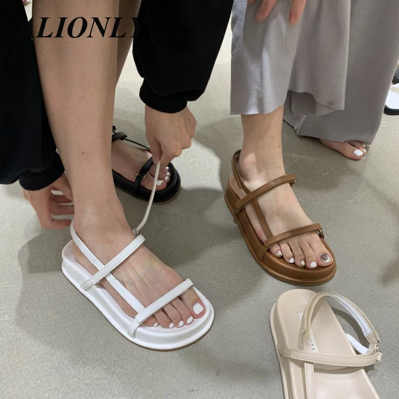 Alionly New Sandals Shoes for Women 2022 Summer Open-Toe Strappy Velcro Platform Sandals Size 35-39 zapatillas mujer
Alionly New Sandals Shoes for Women 2022 Summer Open-Toe Strappy Velcro Platform Sandals Size 35-39 zapatillas mujer