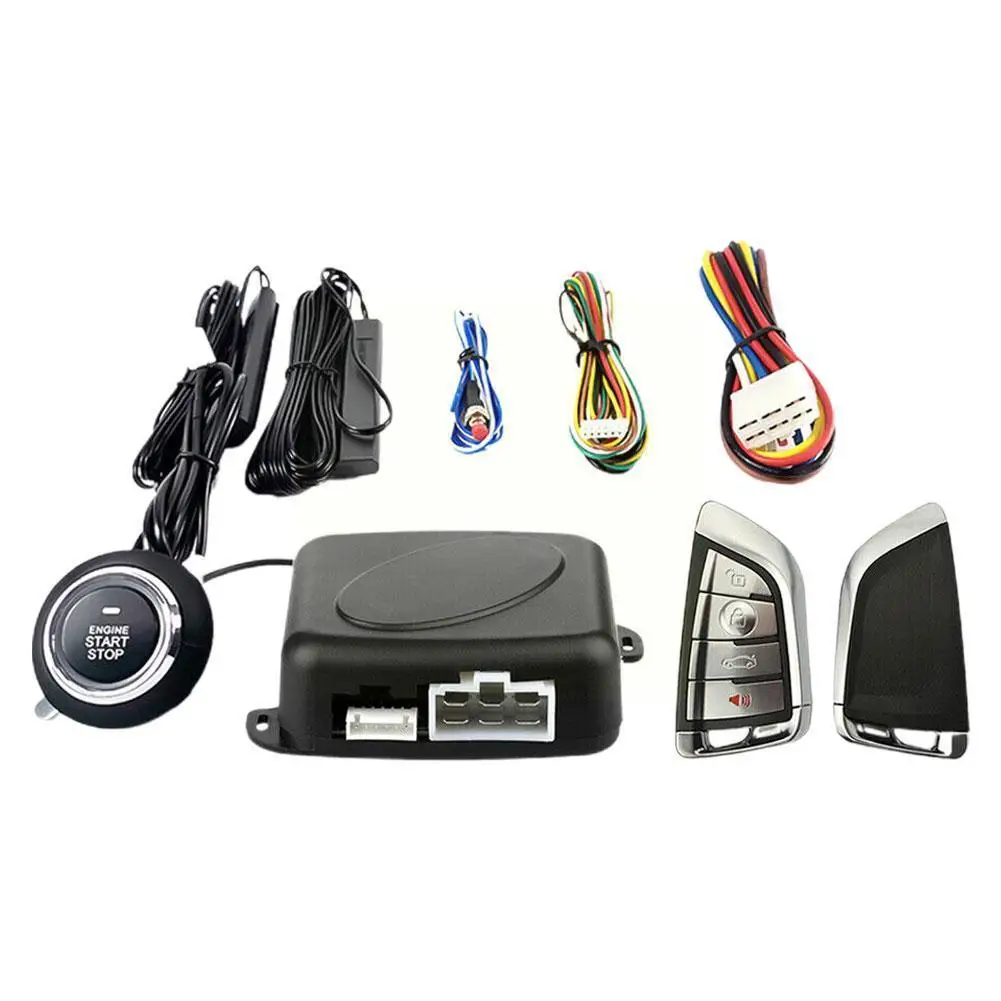 Universal Car Alarm Keyless Entry System Smart APP Start Stop System for Cars Auto Ignition Button with Remote Starter Star E0S1
Universal Car Alarm Keyless Entry System Smart APP Start Stop System for Cars Auto Ignition Button with Remote Starter Star E0S1
