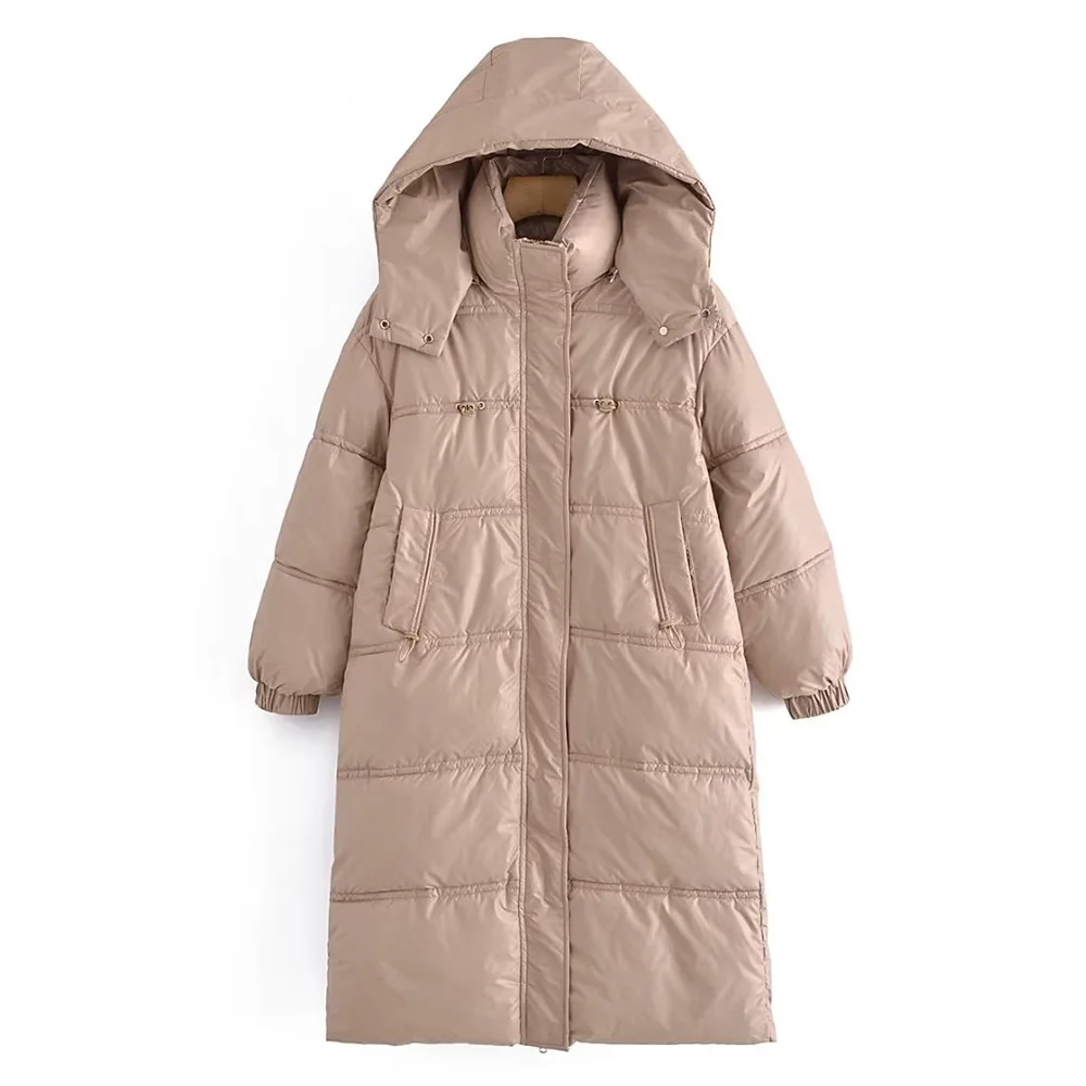PB&ZA 2022 Winter Women's Long Coat Cotton Padded Jacket Fashion Casual Loose Parkas Detachable Hood Oversize Clothing Female
PB&ZA 2022 Winter Women's Long Coat Cotton Padded Jacket Fashion Casual Loose Parkas Detachable Hood Oversize Clothing Female