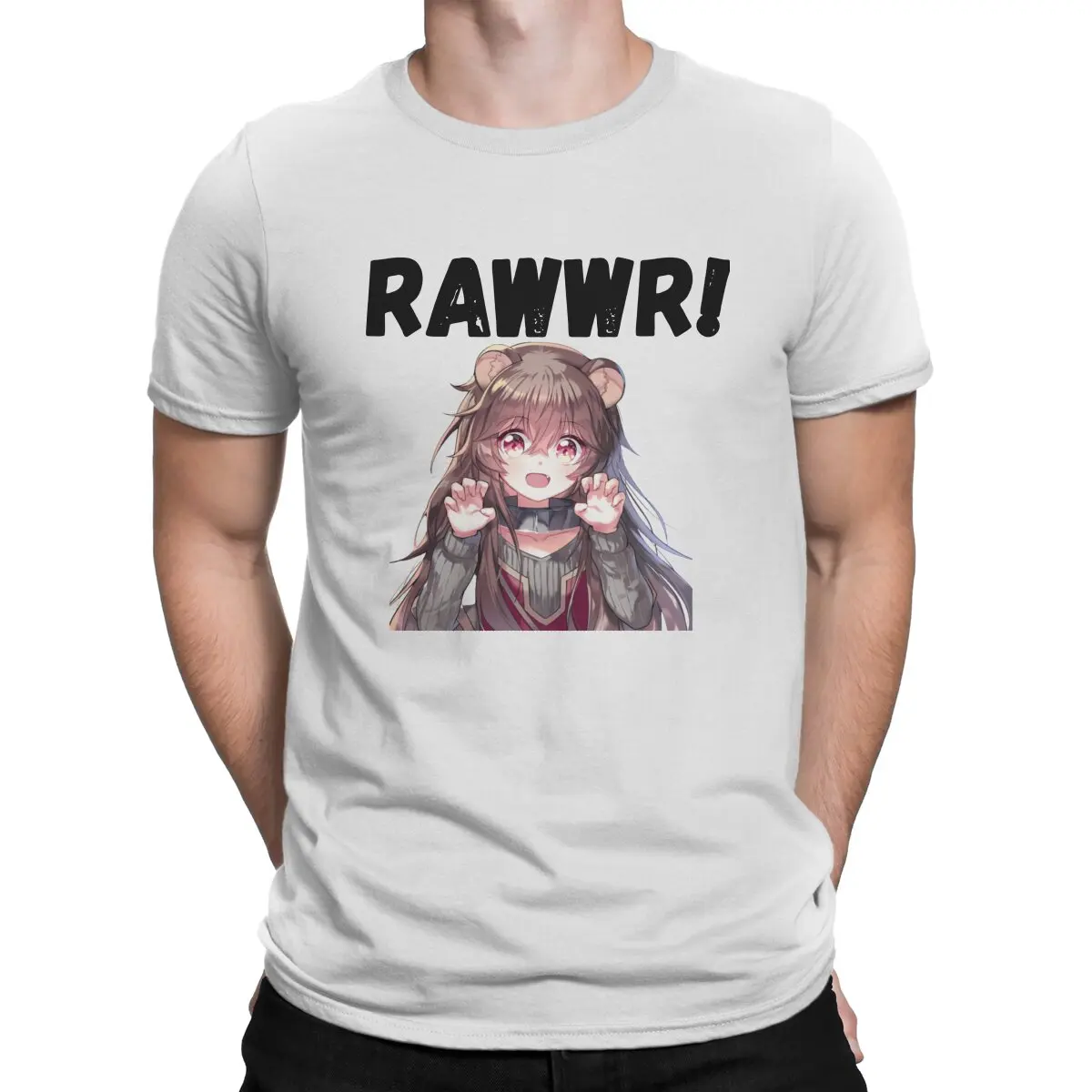 Rawwr T-Shirt Men The Rising of The Shield Hero Naofumi Iwatani Novelty Pure Cotton Tee Shirt Round Collar Short Sleeve T Shirts
Rawwr T-Shirt Men The Rising of The Shield Hero Naofumi Iwatani Novelty Pure Cotton Tee Shirt Round Collar Short Sleeve T Shirts
