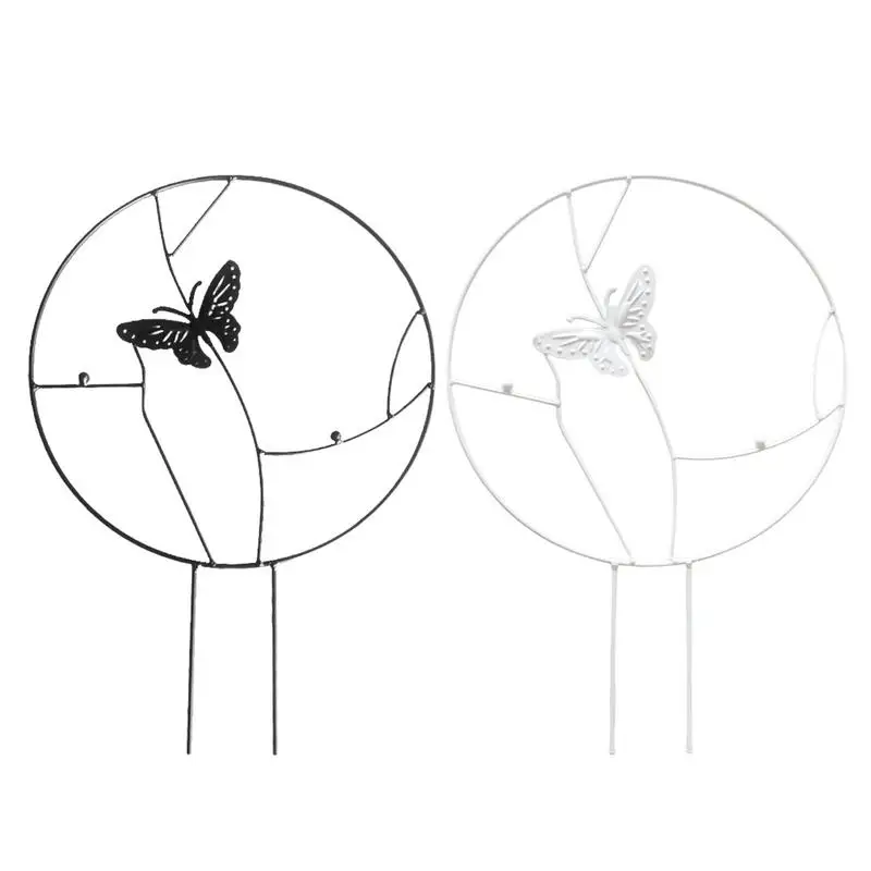 Круглая садовая решетка для подъема растений, цветов, железная горшечная растительная лоза, овощи, подъемная опорная рама для украшения сад... 
Круглая садовая решетка для подъема растений, цветов, железная горшечная растительная лоза, овощи, подъемная опорная рама для украшения сад...