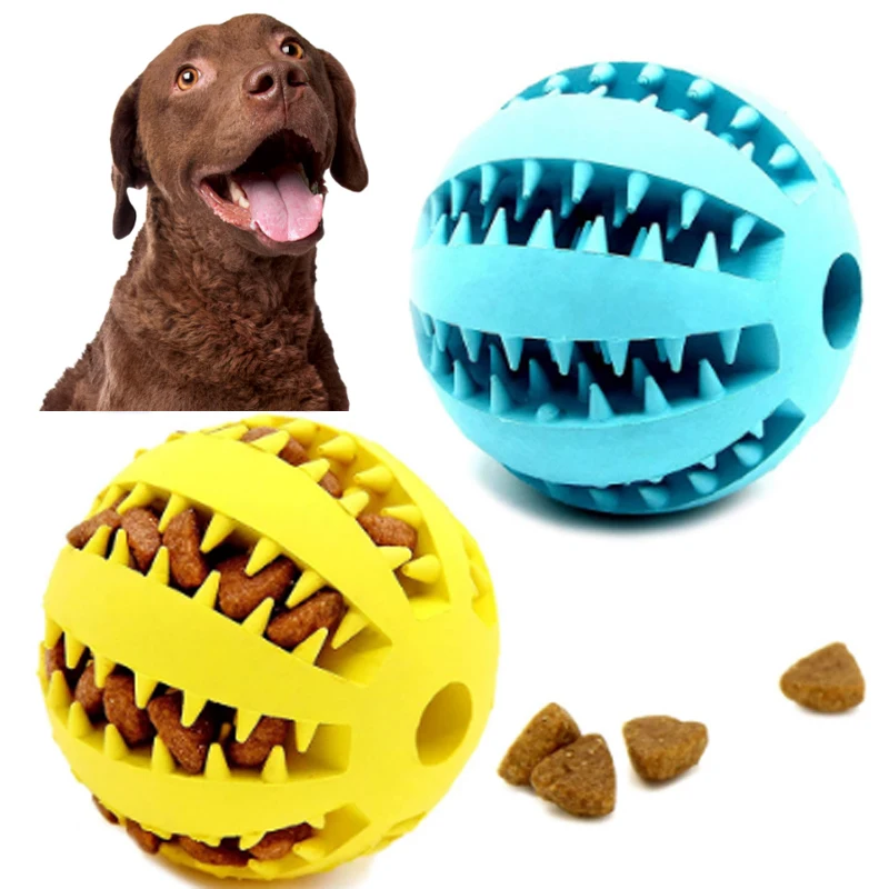 Food Ball Dog Toy Interactive Rubber Balls for Small Large Dogs Puppy Cat Chewing Toys Pet Tooth Cleaning Indestructible Dog
Food Ball Dog Toy Interactive Rubber Balls for Small Large Dogs Puppy Cat Chewing Toys Pet Tooth Cleaning Indestructible Dog