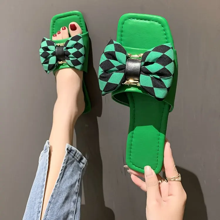 Shoes Butterfly-Knot Slippers Casual Slides Multicolored Sandals Low Summer Clogs Woman Pantofle Luxury Flat Beach 2022 Butterfl
Shoes Butterfly-Knot Slippers Casual Slides Multicolored Sandals Low Summer Clogs Woman Pantofle Luxury Flat Beach 2022 Butterfl