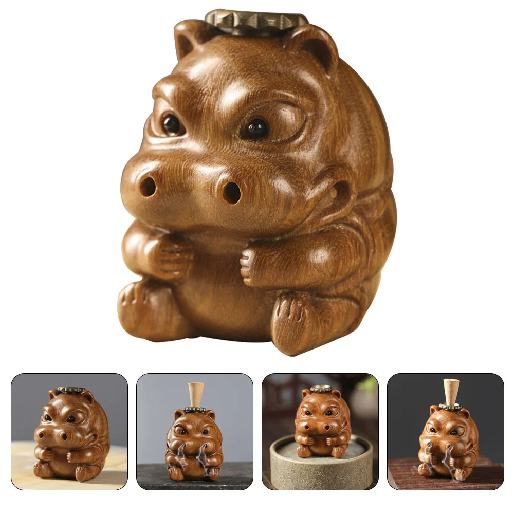 Burner Hippo Censer Wooden Backflow Holder Statue Wood Shaped Tray Catcher Ash Stick Aromatherapy Adorn Artistic Tea Pot Animal
Burner Hippo Censer Wooden Backflow Holder Statue Wood Shaped Tray Catcher Ash Stick Aromatherapy Adorn Artistic Tea Pot Animal