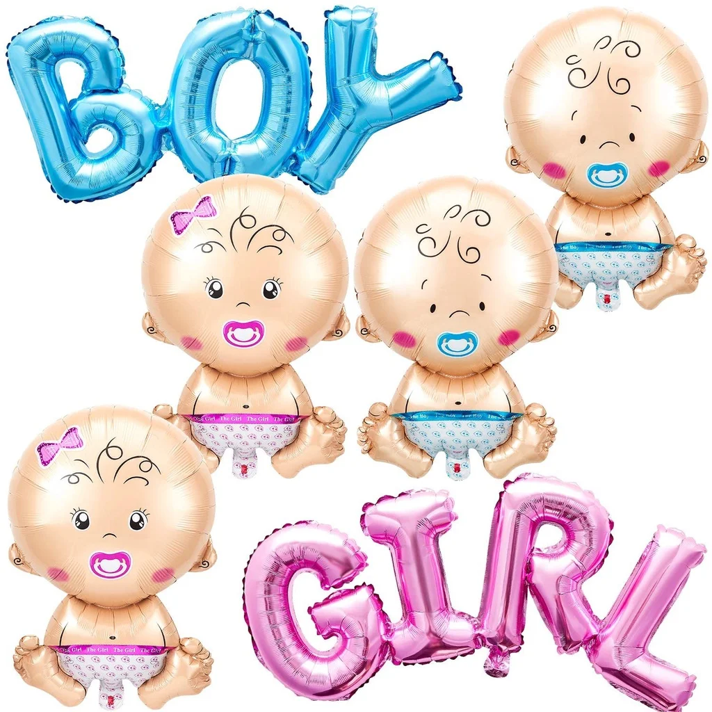 Baby Boy Girl Letters Balloons Foil Balloons for Baby Shower 1st Birthday Gender Reveal Party Decoration
Baby Boy Girl Letters Balloons Foil Balloons for Baby Shower 1st Birthday Gender Reveal Party Decoration