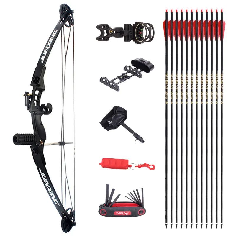 

Junxing M183 30-40 Lbs Archery Compound Bow Kit Remove The Bow From The Right Hand For Hunting, Shooting And Fishing Accessories
