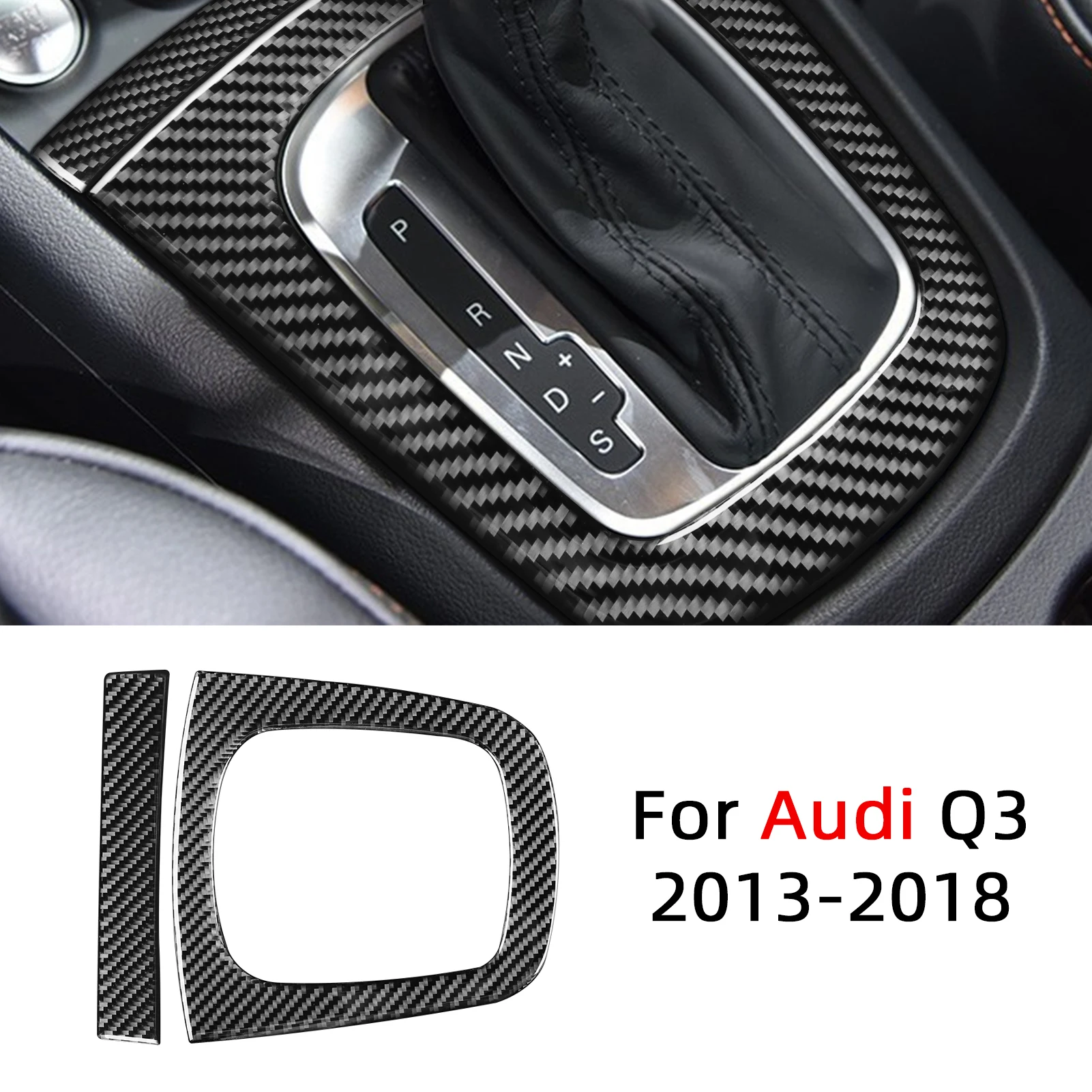 

Декоративная панель переключения передач для Audi Q3 2013 2014 2015 2016 2017 2018