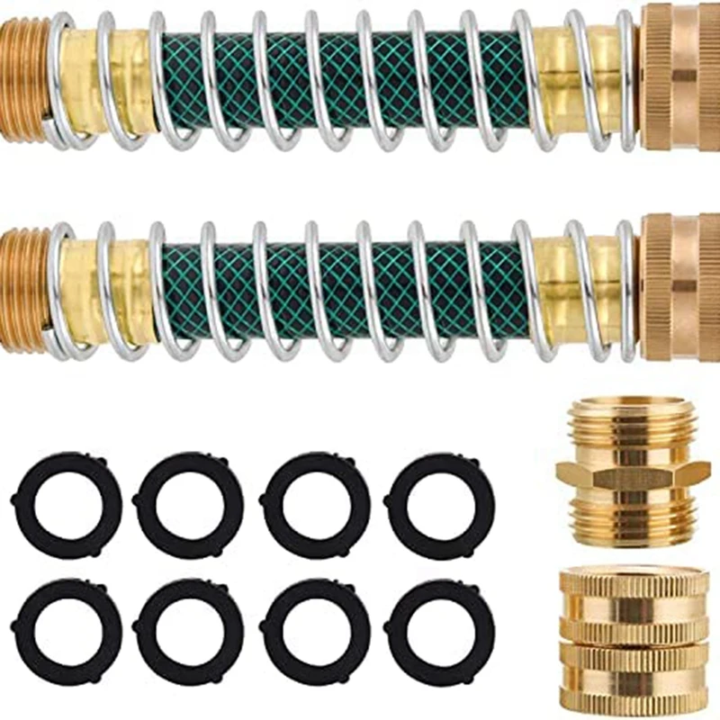 Garden Hose Extension Adapter,3/4 Inch Flexible Hose Protector,Extension Adapter With Coiled Spring,Hose Kink Connector
Garden Hose Extension Adapter,3/4 Inch Flexible Hose Protector,Extension Adapter With Coiled Spring,Hose Kink Connector