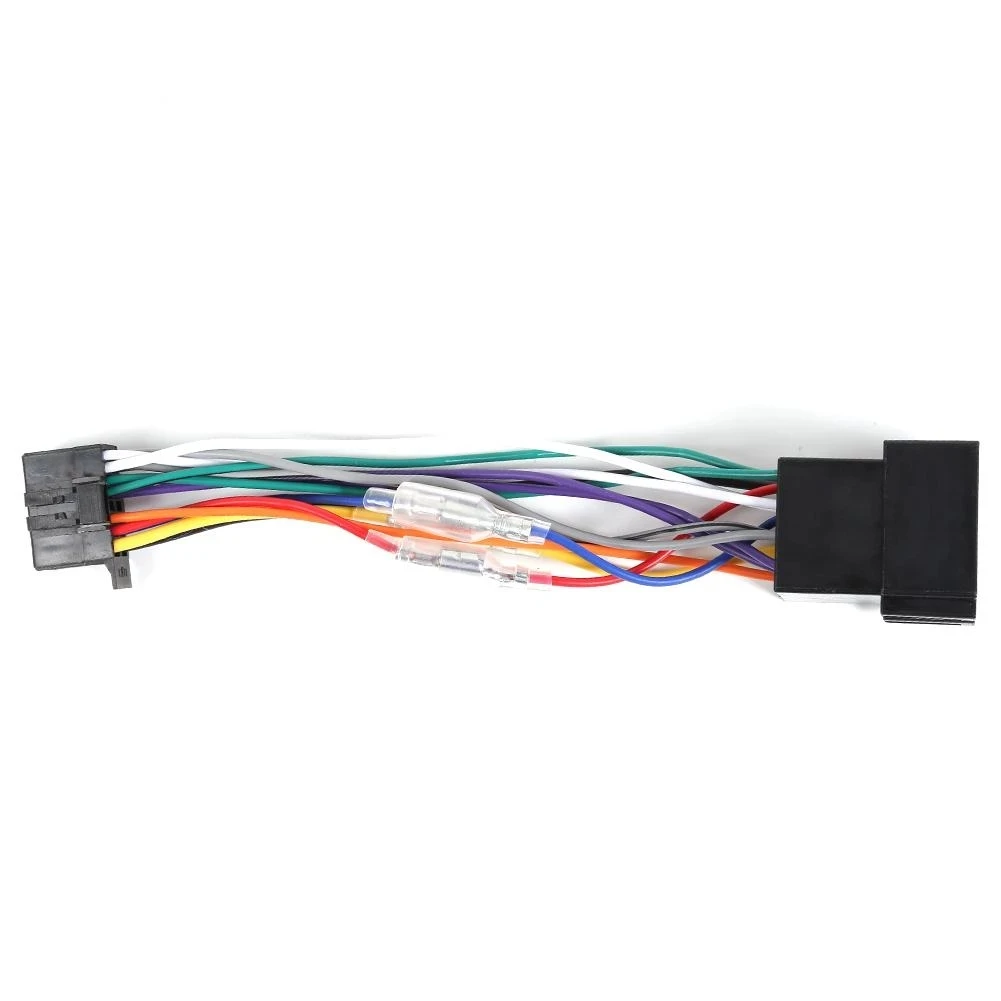 1x Car Stereo ISO Non-destructive Cable Wiring Harness Connectors 16 Pin PI100 24*11mm/0.94*0.43\\\" For Pioneer 2003-on
1x Car Stereo ISO Non-destructive Cable Wiring Harness Connectors 16 Pin PI100 24*11mm/0.94*0.43\\\" For Pioneer 2003-on