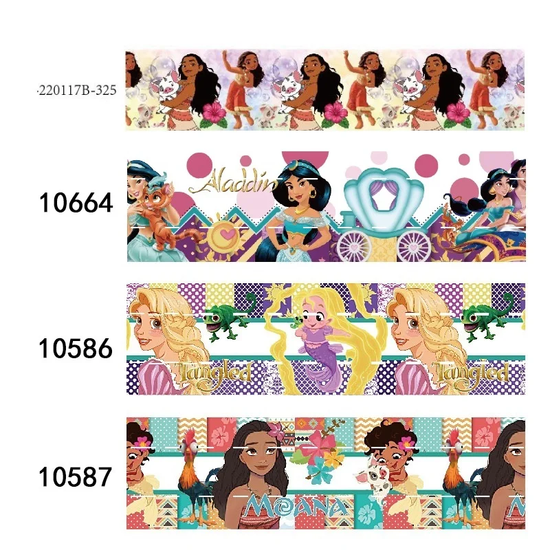 Disney Princess Moana and Flower Grosgrain Ribbon 38mm 50yards Printed for DIY Bows Craft Supplies Decoration Handmade Materials
Disney Princess Moana and Flower Grosgrain Ribbon 38mm 50yards Printed for DIY Bows Craft Supplies Decoration Handmade Materials