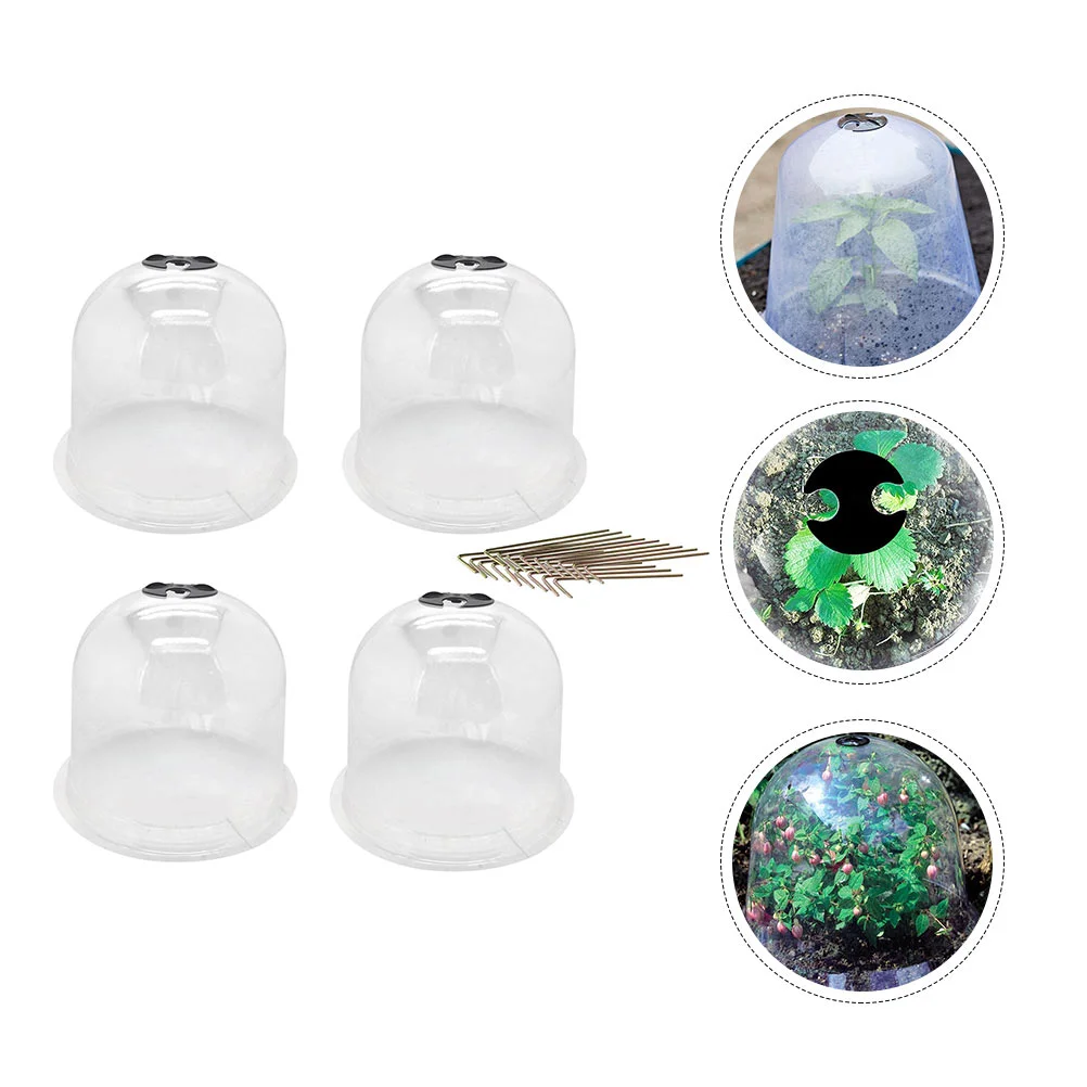 4pcs Plant Covers with 12 Fasteners Weatherproof Insulation Cover for Garden Flower
4pcs Plant Covers with 12 Fasteners Weatherproof Insulation Cover for Garden Flower