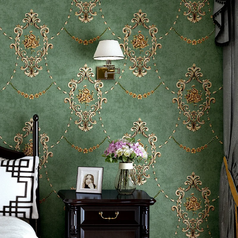 3D Wallpaper Mural Floral Wall Paper Panel Decoration Luxury Blue Green Nordic Vintage Living Room Bedroom Home Design Large 10m
3D Wallpaper Mural Floral Wall Paper Panel Decoration Luxury Blue Green Nordic Vintage Living Room Bedroom Home Design Large 10m