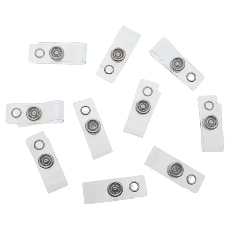 5pcs Transparent PVC Button Strap for Work Card Badge Holder Accessories Lanyard Chest Pocket ID Tag Name Badge Hanging Strap
5pcs Transparent PVC Button Strap for Work Card Badge Holder Accessories Lanyard Chest Pocket ID Tag Name Badge Hanging Strap