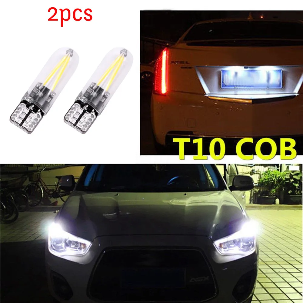 2pcs 194 168 W5W Led T10 Car Light COB Glass 6500K White Automobiles License Plate Lamp Dome Read DRL Bulb Style 12V
2pcs 194 168 W5W Led T10 Car Light COB Glass 6500K White Automobiles License Plate Lamp Dome Read DRL Bulb Style 12V