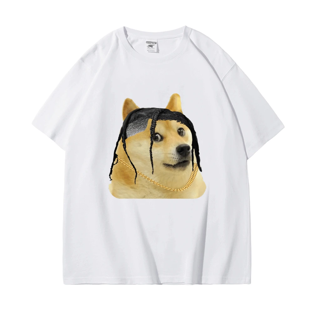 Travis Scott Doge T Shirt Men's Women's 2022 New Summer Fashion Cotton Short Sleeves T-shirt Street Hip Hop Trend Tee Shirt Tops
Travis Scott Doge T Shirt Men's Women's 2022 New Summer Fashion Cotton Short Sleeves T-shirt Street Hip Hop Trend Tee Shirt Tops
