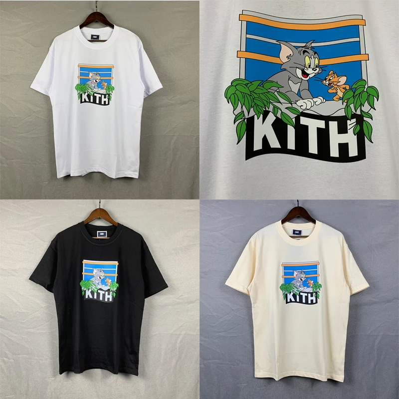 Short Sleeve KITH Animated Cartoon Print T Shirt Summer Women Men High Quality Casual Streetwear T-Shirt Tops Tee
Short Sleeve KITH Animated Cartoon Print T Shirt Summer Women Men High Quality Casual Streetwear T-Shirt Tops Tee