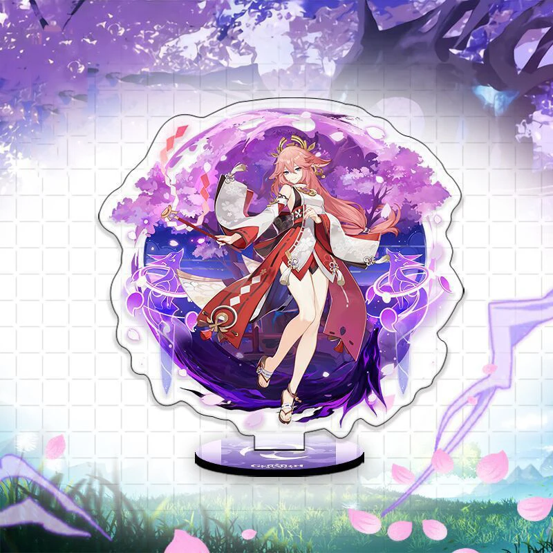 Genshin Impact Figure Yae Miko Raiden Shogun Keqing Game Anime Genshin Acrylic Stand Model Plate Desk Decor Birthday Party Gift 
Genshin Impact Figure Yae Miko Raiden Shogun Keqing Game Anime Genshin Acrylic Stand Model Plate Desk Decor Birthday Party Gift