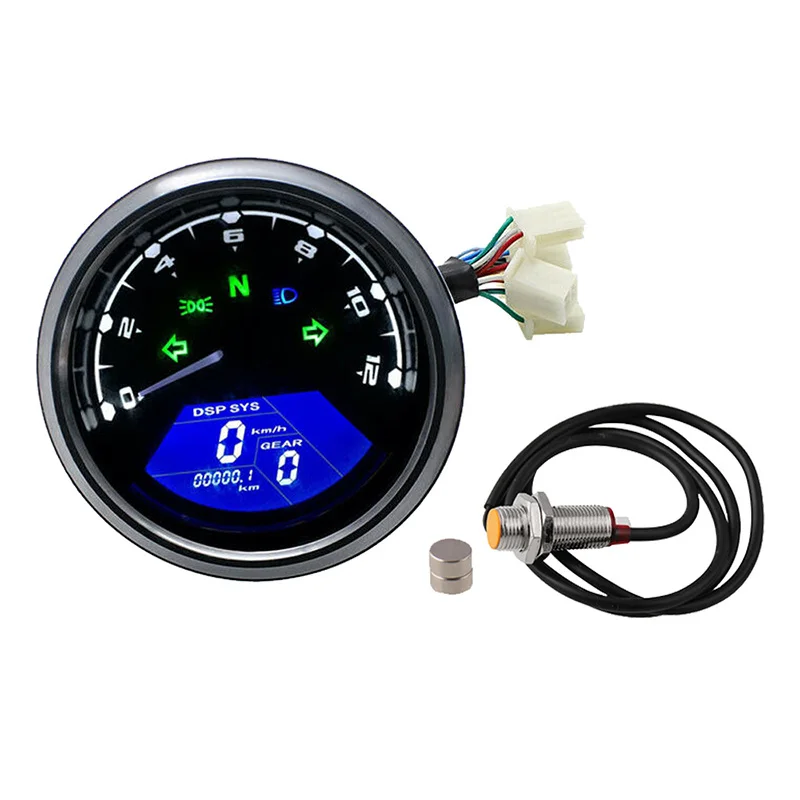 Blue Light Speed Fuel Gauge for Baboon Motorcycle Panel Speedometer Night Vision Dial Odometer LED
Blue Light Speed Fuel Gauge for Baboon Motorcycle Panel Speedometer Night Vision Dial Odometer LED