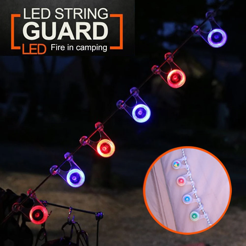 10pc Camping Hanging Rope Lamp Waterproof LED Tent String Rope Guard Lights Mini Flashlight Outdoors Fishing Warning Lamp Random
10pc Camping Hanging Rope Lamp Waterproof LED Tent String Rope Guard Lights Mini Flashlight Outdoors Fishing Warning Lamp Random