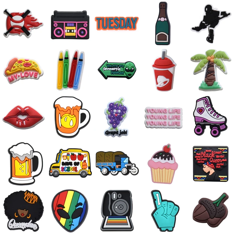 Para Pins Shoes Accessories Gifts Girl Kids Packs Wholesale Bulk Set Jeans Boy Decorations for Crocs Women Charm Men Shoe Charms
Para Pins Shoes Accessories Gifts Girl Kids Packs Wholesale Bulk Set Jeans Boy Decorations for Crocs Women Charm Men Shoe Charms
