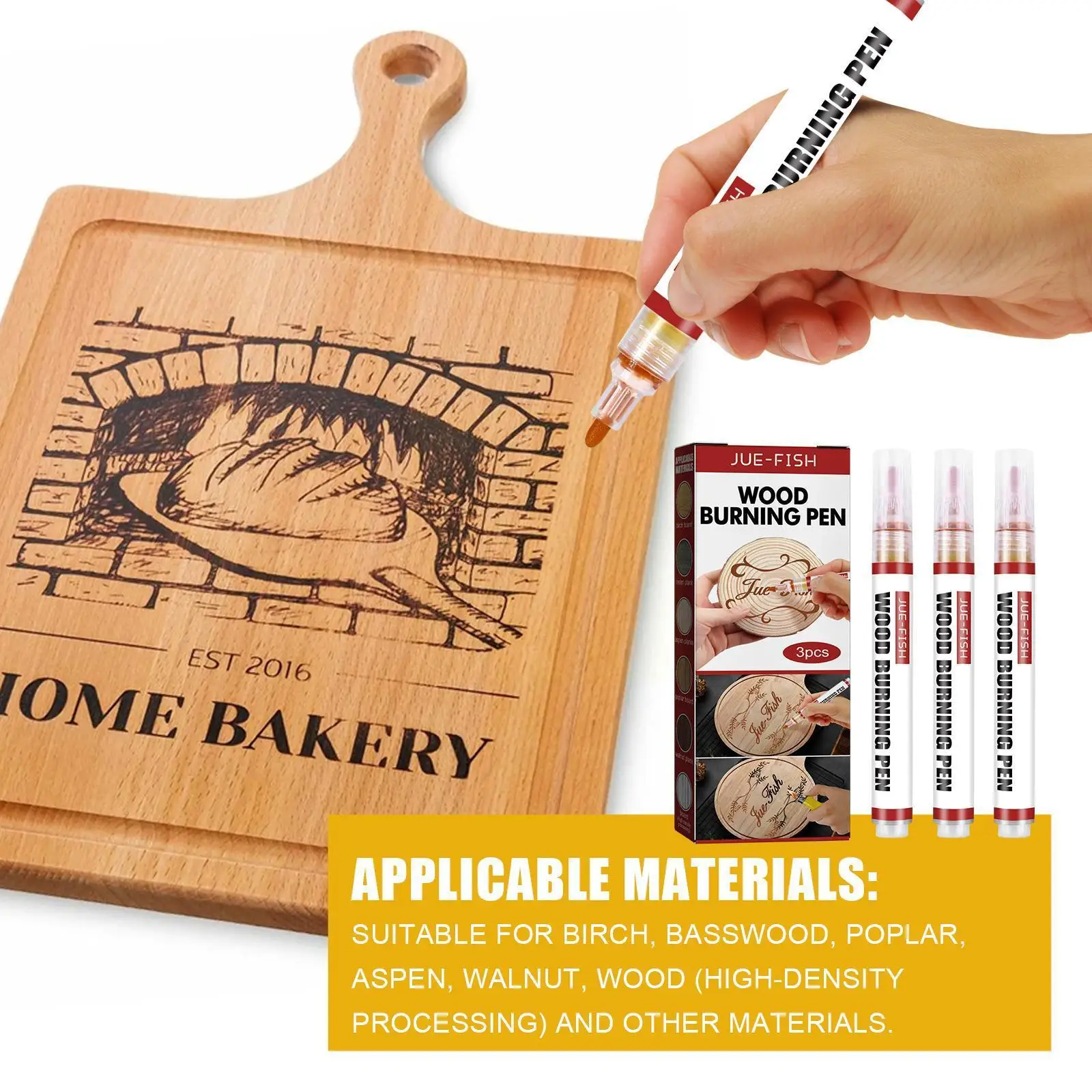 Scorch Marker Chemical Wood Burning Pen For Project Painting DIY Pyrography Caramel Marker Art Pyrography Supplies U2N3
Scorch Marker Chemical Wood Burning Pen For Project Painting DIY Pyrography Caramel Marker Art Pyrography Supplies U2N3
