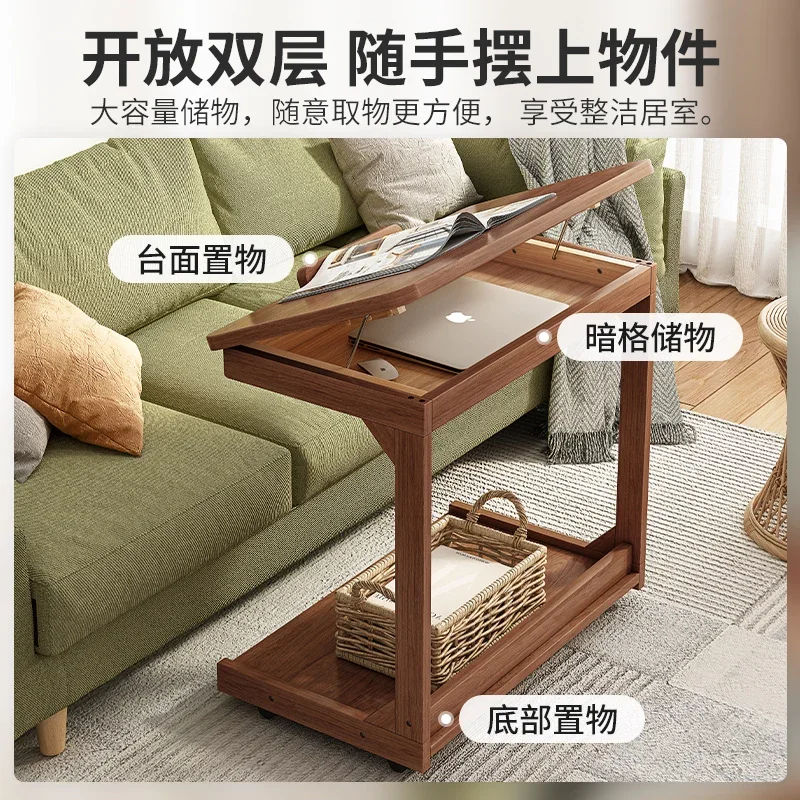 Small Coffee Table Living Room Home Movable Flip Solid Wood Side Table Sofa Bed Side Table Learning Writing Book Table
Small Coffee Table Living Room Home Movable Flip Solid Wood Side Table Sofa Bed Side Table Learning Writing Book Table