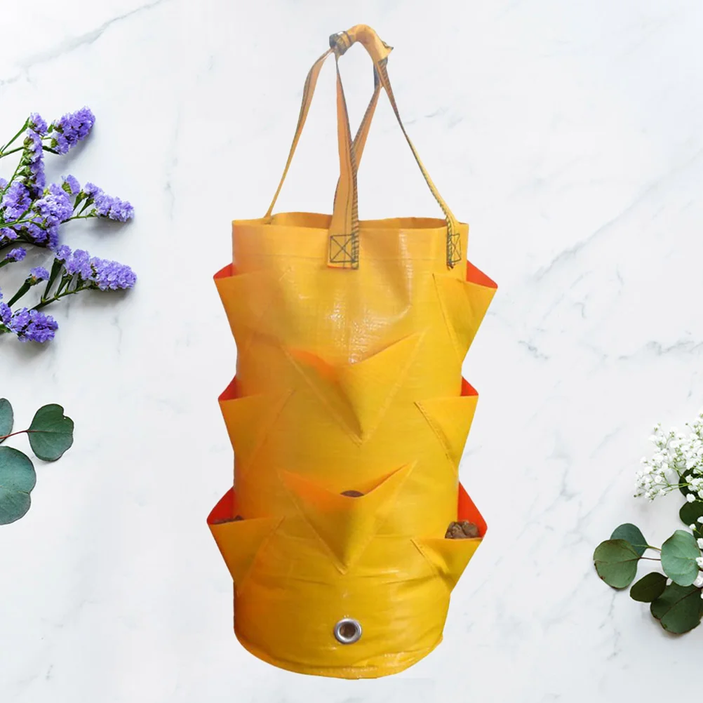 Hanging Flower Pot Strawberry Pot Planting Grow Grow Bag Garden Bags Planting Pouch Fabric Planting Bed
Hanging Flower Pot Strawberry Pot Planting Grow Grow Bag Garden Bags Planting Pouch Fabric Planting Bed