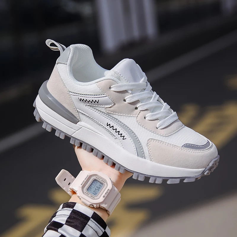 2022 Summer New Woman Shoes Fashion Concise Casual Sneakers Lace Up Breathable Flats Shoes Women Comfortable Skateboarding Shoes
2022 Summer New Woman Shoes Fashion Concise Casual Sneakers Lace Up Breathable Flats Shoes Women Comfortable Skateboarding Shoes