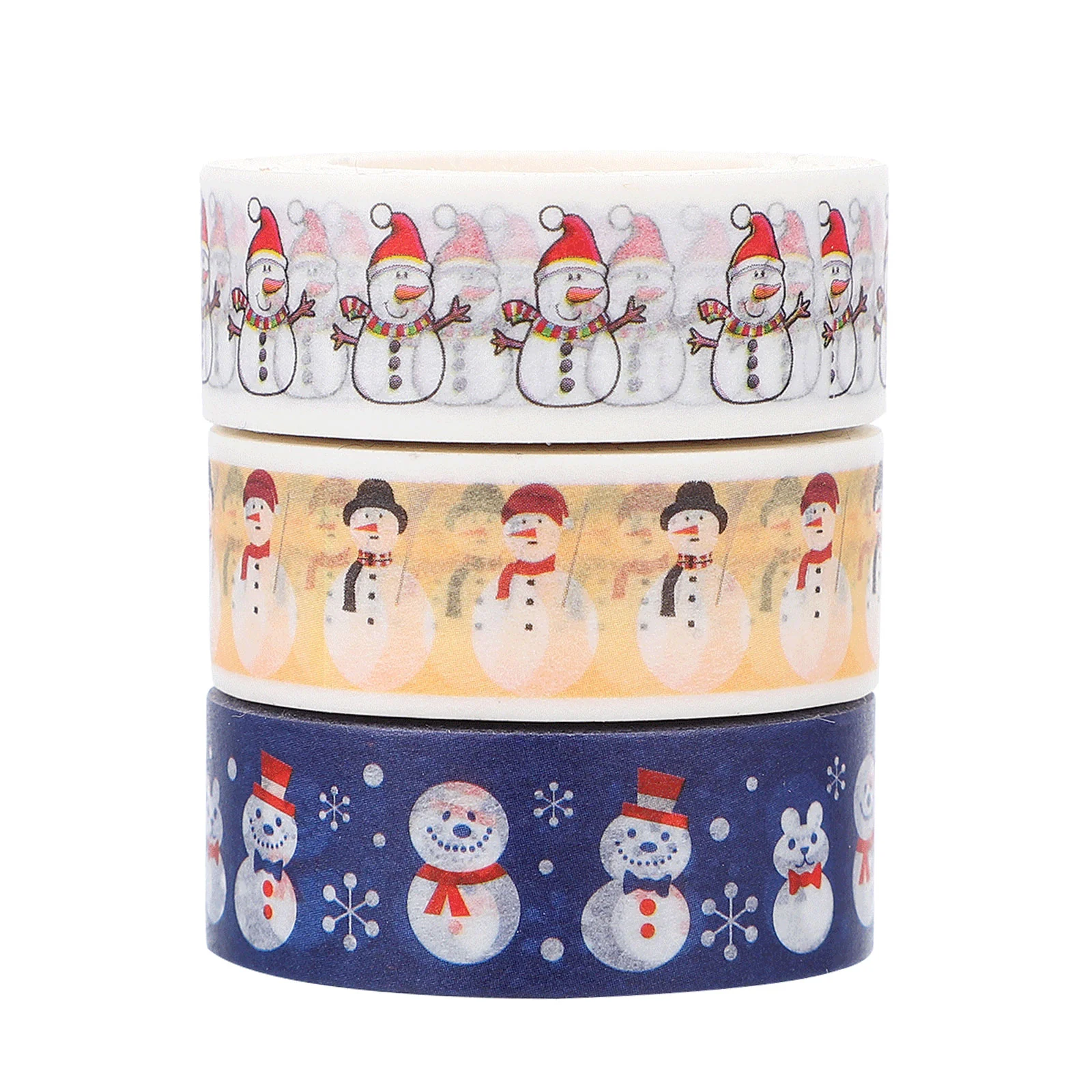3 Rolls Tape Cartoon Tape Christmas Tape Adhesive Tape Decorative Tape for Scrapbook DIY Decor
3 Rolls Tape Cartoon Tape Christmas Tape Adhesive Tape Decorative Tape for Scrapbook DIY Decor