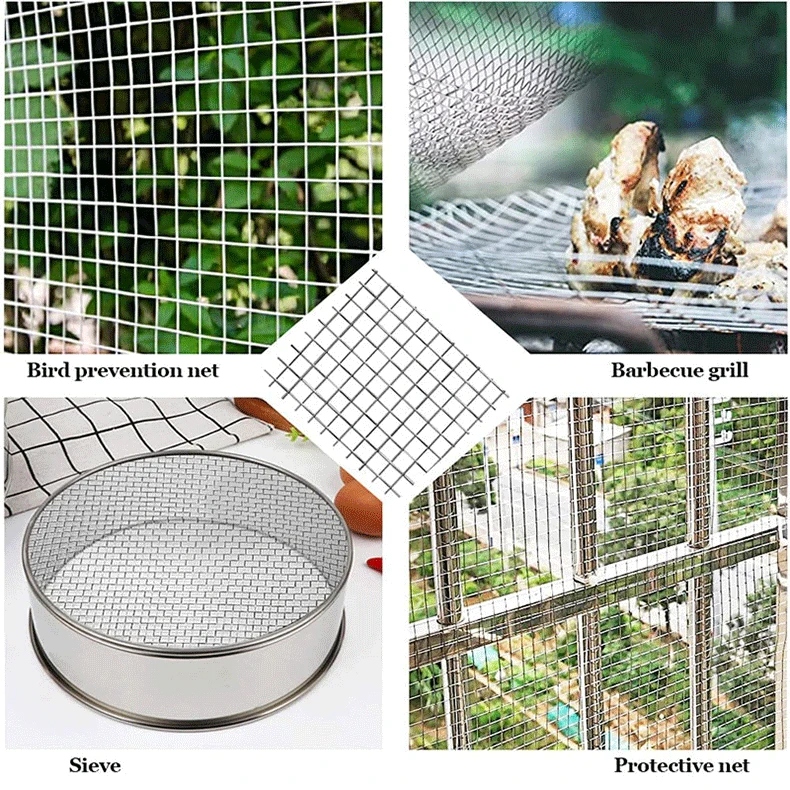 Stainless Steel Woven Wire Mesh Screen Air Vent Mesh Multiple Uses For Home And Garden BBQ Wire Mesh Screen
Stainless Steel Woven Wire Mesh Screen Air Vent Mesh Multiple Uses For Home And Garden BBQ Wire Mesh Screen