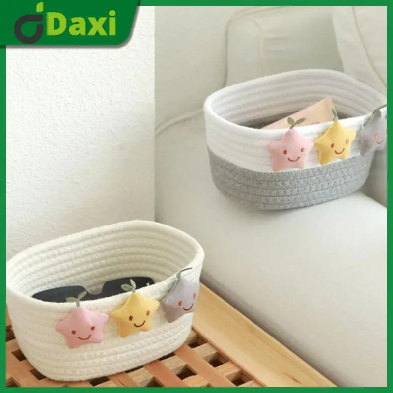 Home Storage Rope Baskets Practical For Nursery Toys Baby Kids Small Basket Gray White Multifunctional Storage Basket 20×15×9cm
Home Storage Rope Baskets Practical For Nursery Toys Baby Kids Small Basket Gray White Multifunctional Storage Basket 20×15×9cm