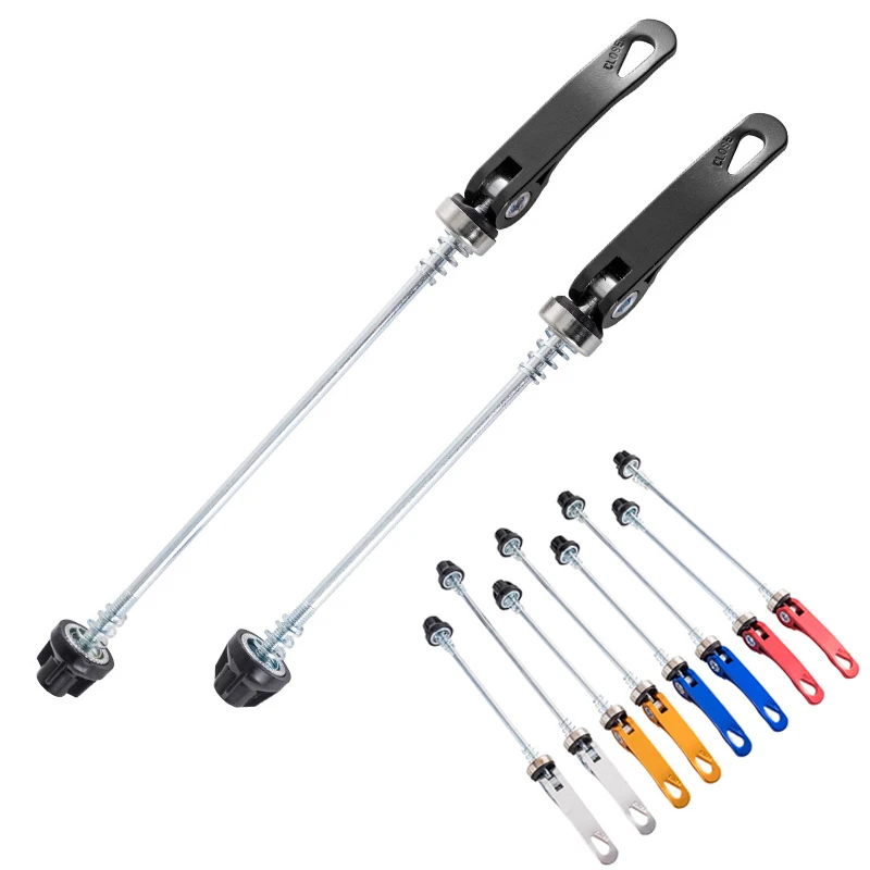 150/120mm 1 Pair Bicycle Wheel Hub Skewers Quick Release Multi-color High Quality Mountain Bicycle Road Bike Part
150/120mm 1 Pair Bicycle Wheel Hub Skewers Quick Release Multi-color High Quality Mountain Bicycle Road Bike Part