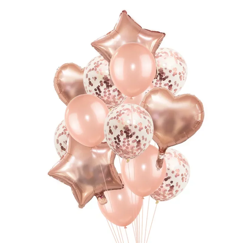 Rose Gold Confetti Baloons Foil Champagne Star Balloon Wedding Latex Ballon globos BabyShower Birthday Party Decoration Supplies
Rose Gold Confetti Baloons Foil Champagne Star Balloon Wedding Latex Ballon globos BabyShower Birthday Party Decoration Supplies