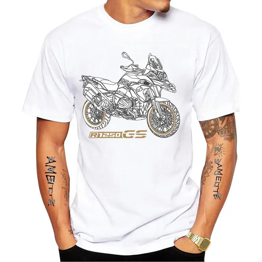 Summer Men Short Sleeve GS Adventure Motorcycler R 1200 GS R 1250 GS Vintage T-Shirt Harajuku Moto Sport Boy Casual White Tees
Summer Men Short Sleeve GS Adventure Motorcycler R 1200 GS R 1250 GS Vintage T-Shirt Harajuku Moto Sport Boy Casual White Tees