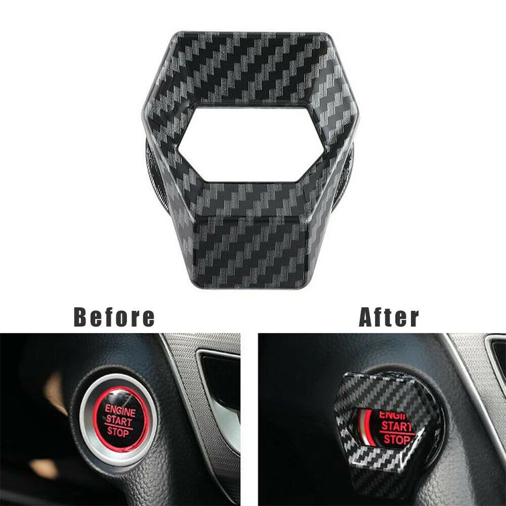 1PC Car Engine Start Stop Push Button Switch Cover Carbon Fiber Trim Accessories
1PC Car Engine Start Stop Push Button Switch Cover Carbon Fiber Trim Accessories