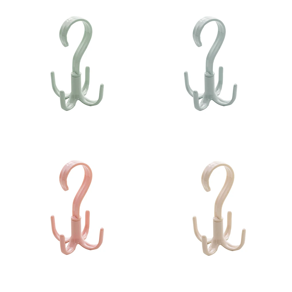 Plastic Rotating Four-Claw Hook Multi-Function Tie Scarf Hanger Bag Hanging Hook Shoe Drying Rack
Plastic Rotating Four-Claw Hook Multi-Function Tie Scarf Hanger Bag Hanging Hook Shoe Drying Rack