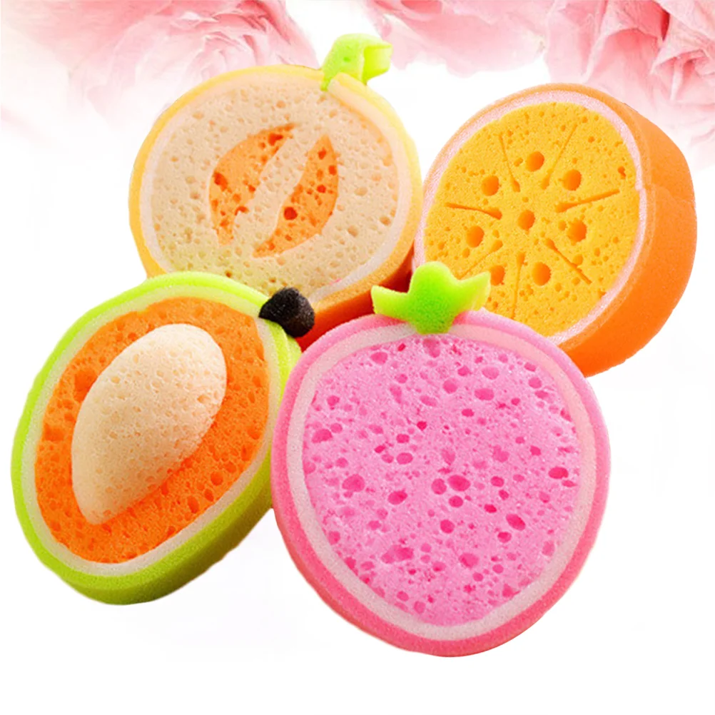4pcs Bath Sponges Fruits Shaped Design Bath Sponges Lovely Kids Bath Tool for Home Bathroom Kids (Random Style)
4pcs Bath Sponges Fruits Shaped Design Bath Sponges Lovely Kids Bath Tool for Home Bathroom Kids (Random Style)