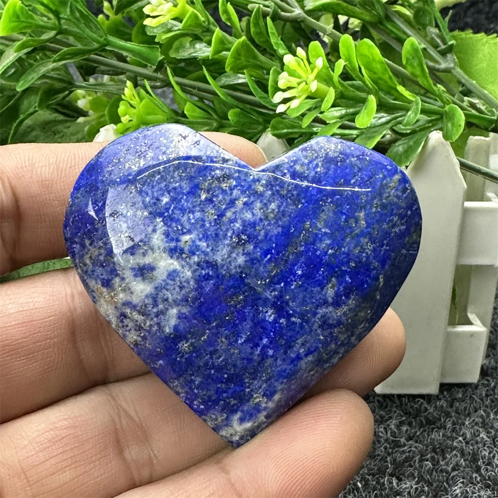 Lapis Lazuli натуральный камень сердечко Кварцевый Минеральный кварц Wicca домашний