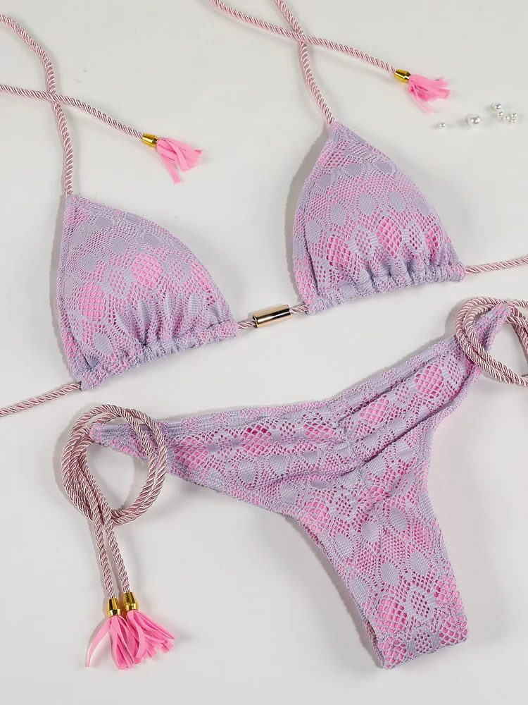 Purple Color Bikinis Sexy Swimsuit Women Swimwear Summer Bikini Set Bandage Bathing Suits 2022 Brazilian Biquini Beach Wear
Purple Color Bikinis Sexy Swimsuit Women Swimwear Summer Bikini Set Bandage Bathing Suits 2022 Brazilian Biquini Beach Wear