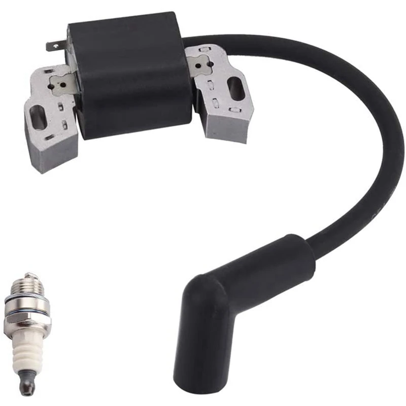 593872 Ignition Coil with Spark Plug for 798534 799582 Armature Magneto 08P502 09P602 09P702 Lawn Mower Engine Parts
593872 Ignition Coil with Spark Plug for 798534 799582 Armature Magneto 08P502 09P602 09P702 Lawn Mower Engine Parts