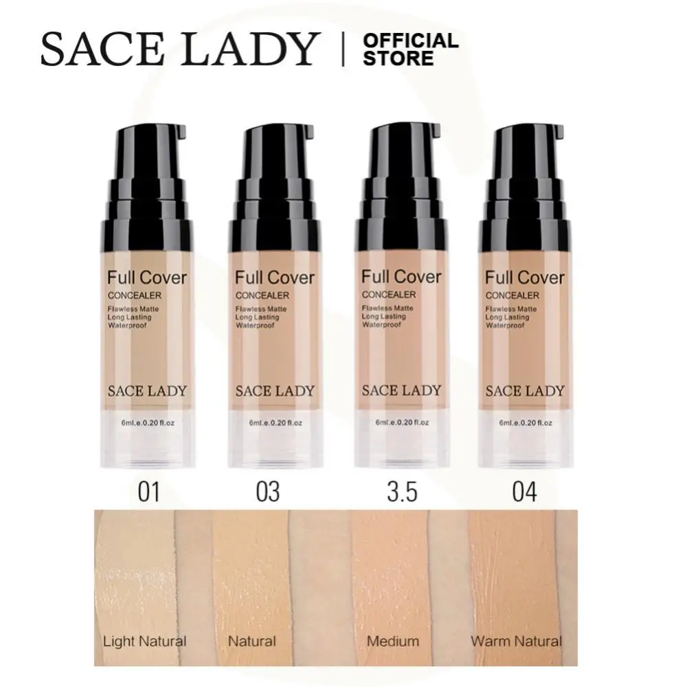 SACE LADY Concealer Smooth And Non-Sticking Powder Naturally Modifies Skin Tone 6ml SL2 31 Moisturizing Long-lasting
SACE LADY Concealer Smooth And Non-Sticking Powder Naturally Modifies Skin Tone 6ml SL2 31 Moisturizing Long-lasting
