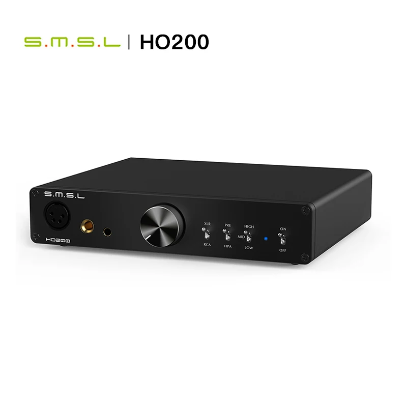 SMSL HO200 HiRes Headphone Amplifier 16ohm 6W/32ohm 3W RCA PRE Output for Hi-End Pre Amp XLR Balanced 4.4 Balanced 6.35mm Output
SMSL HO200 HiRes Headphone Amplifier 16ohm 6W/32ohm 3W RCA PRE Output for Hi-End Pre Amp XLR Balanced 4.4 Balanced 6.35mm Output