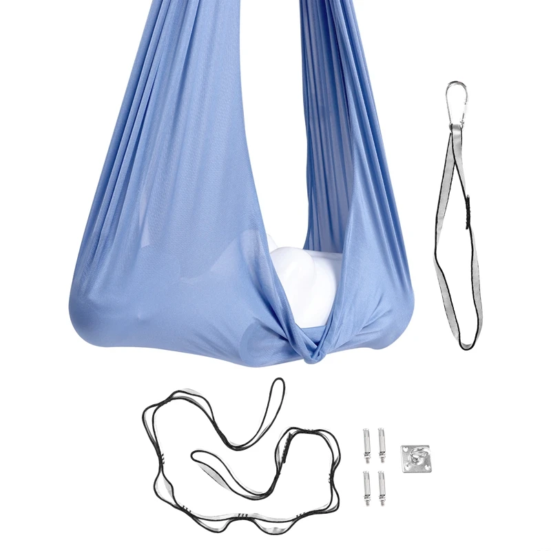 Детские хлопковые качели-гамаки для аутизма, ADHD, детская терапия, эластичная посылка, устойчивое сиденье, качели, игрушка
Детские хлопковые качели-гамаки для аутизма, ADHD, детская терапия, эластичная посылка, устойчивое сиденье, качели, игрушка