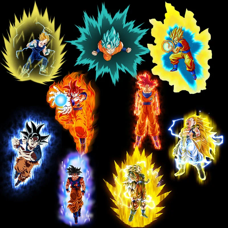 Dragon Ball Z Goku Iron on Patches for Clothing DIY Washable Thermal Transfer Sticker on Clothes T-shirt Jeans Applique for Men
Dragon Ball Z Goku Iron on Patches for Clothing DIY Washable Thermal Transfer Sticker on Clothes T-shirt Jeans Applique for Men